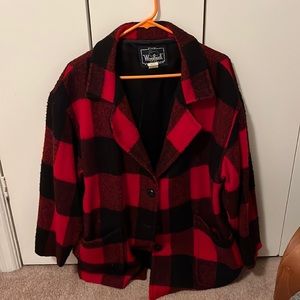 Woolrich Plaid Coat